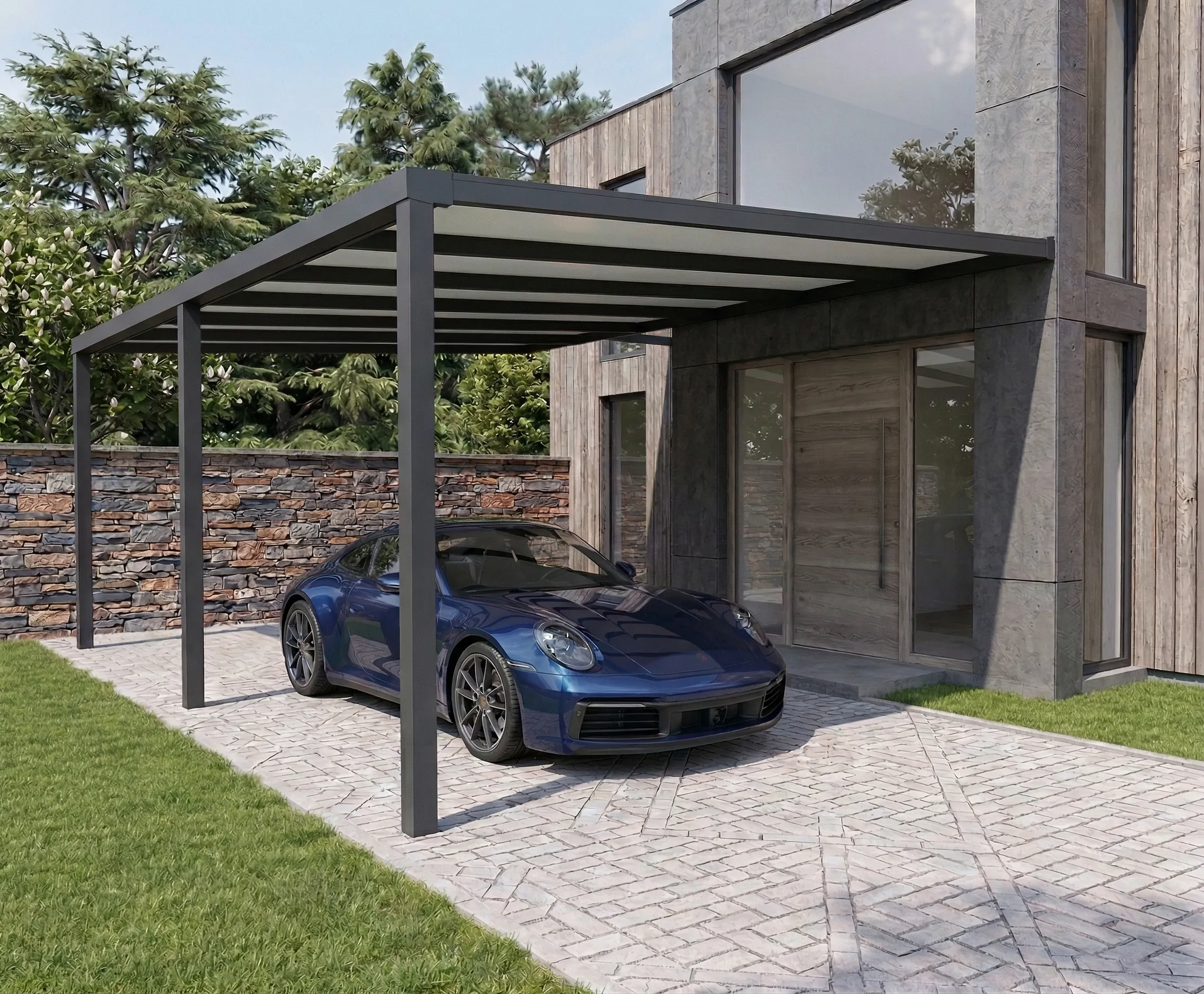 WertMann Carport Pure