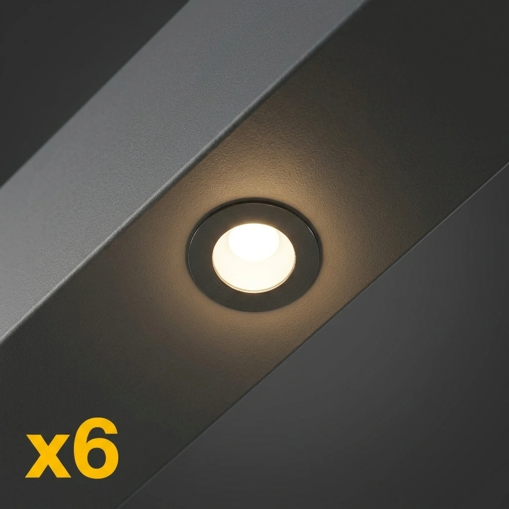 LED Beleuchtung 6er Set
