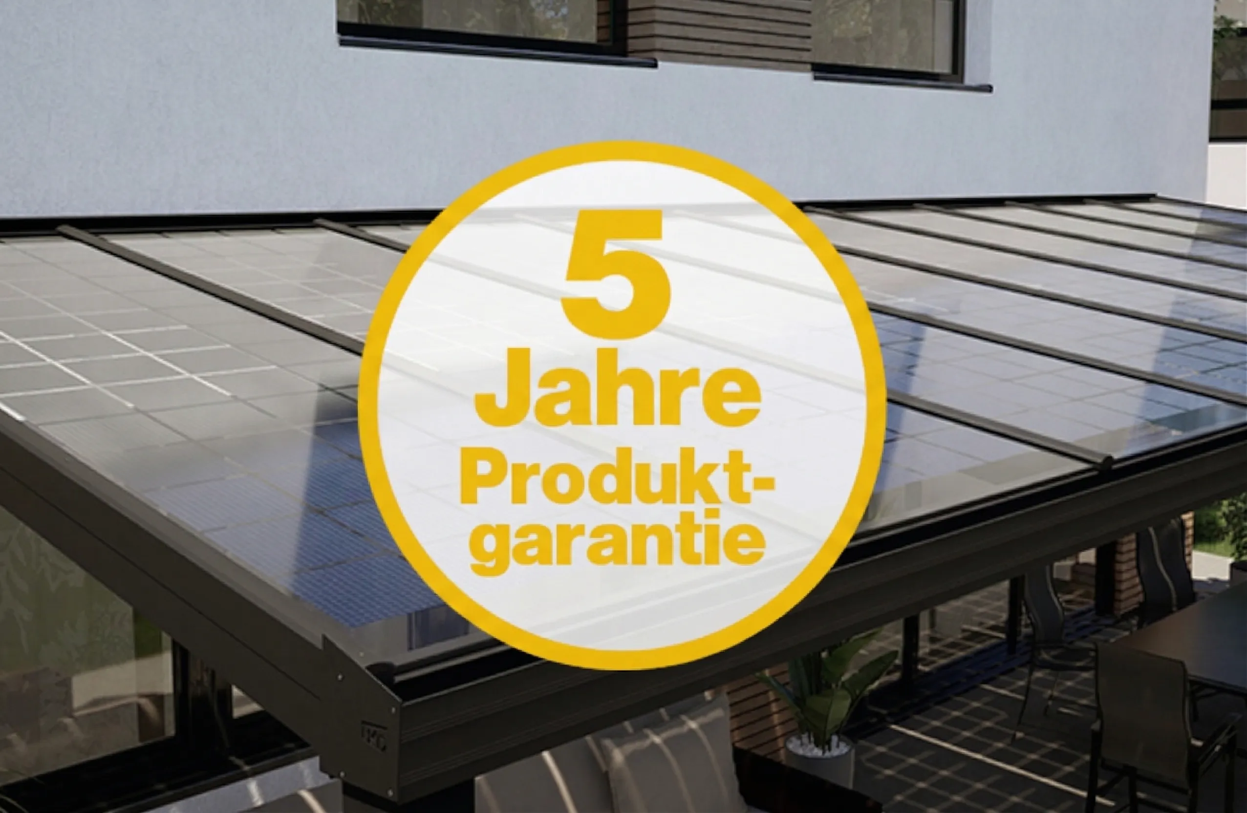5 Jahre Produktgarantie