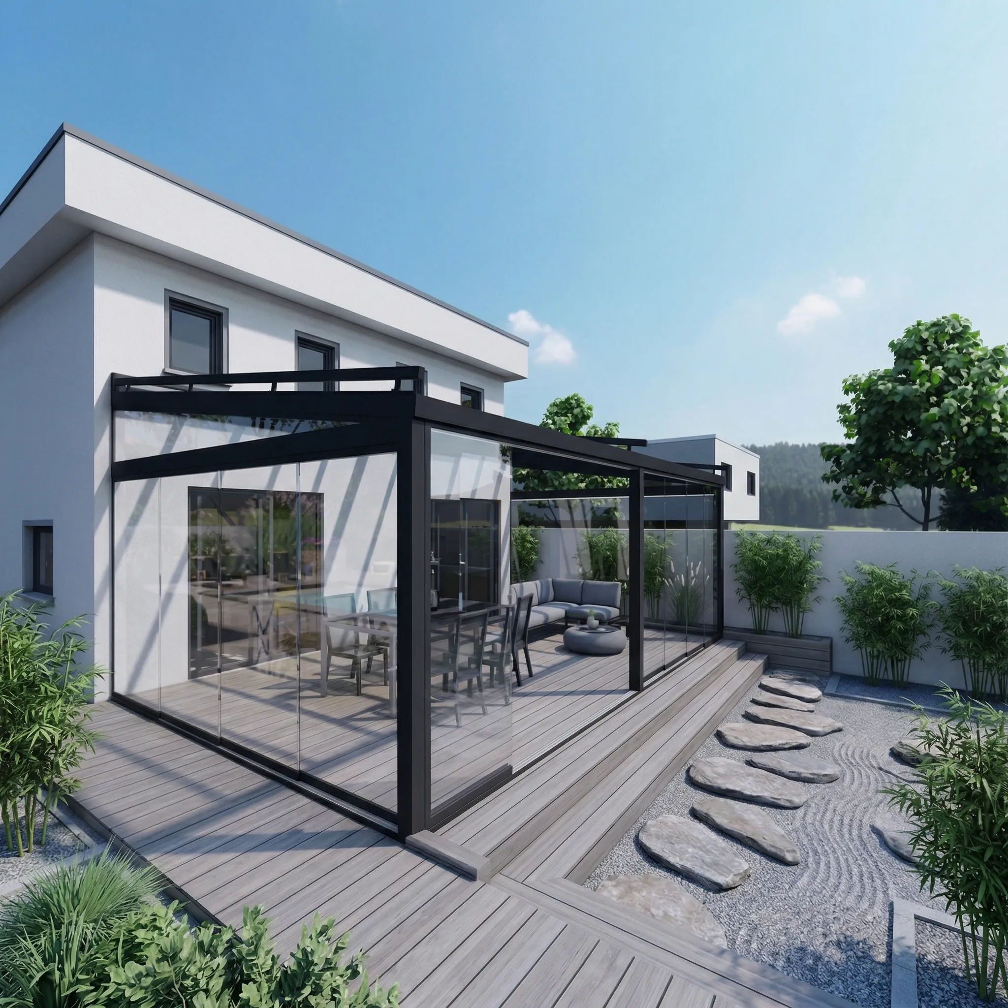 WertMann Wintergarten Außenansicht